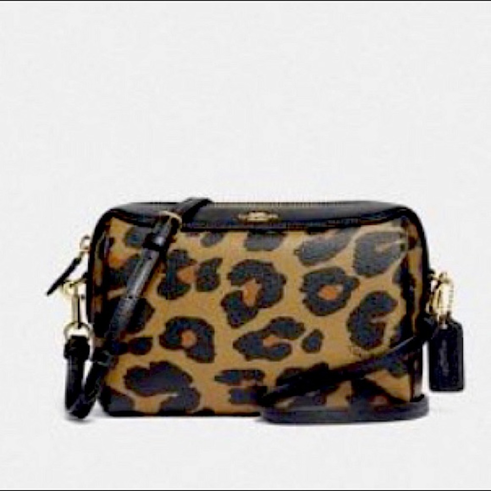 Leopard Coach Crossbody